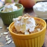 apple crumble ramekin