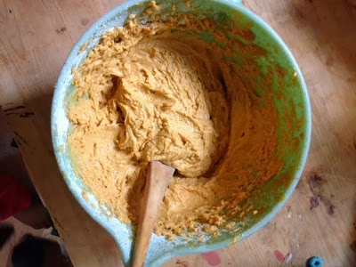 pumpkin bread batter