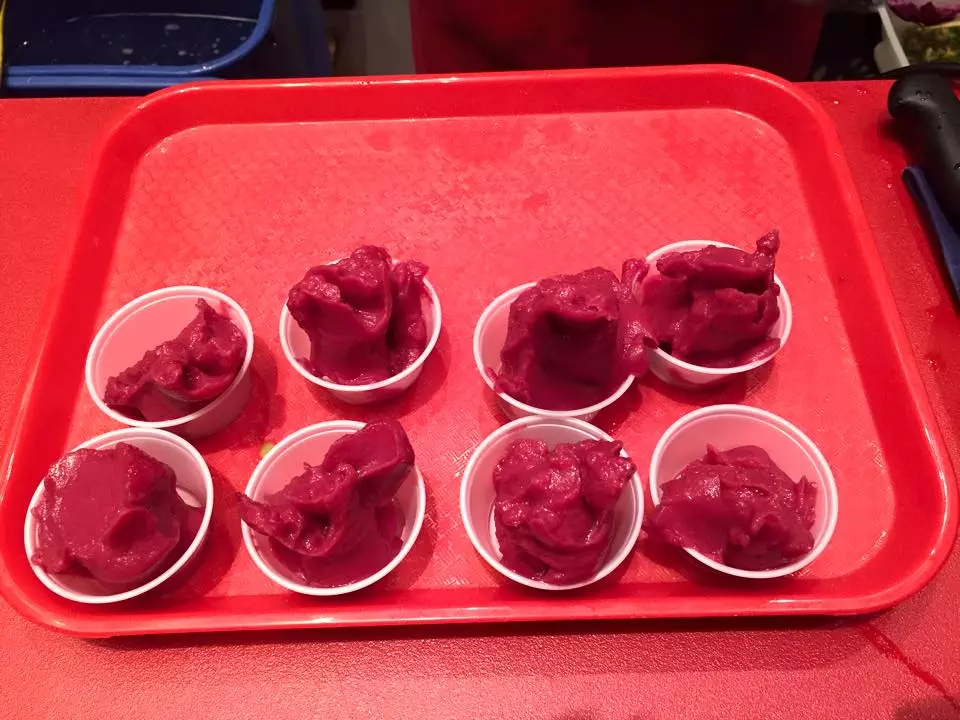 Red Cabbage Sorbet