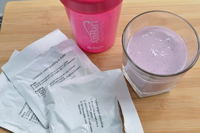 AmBari Berry Blast Protein Shake